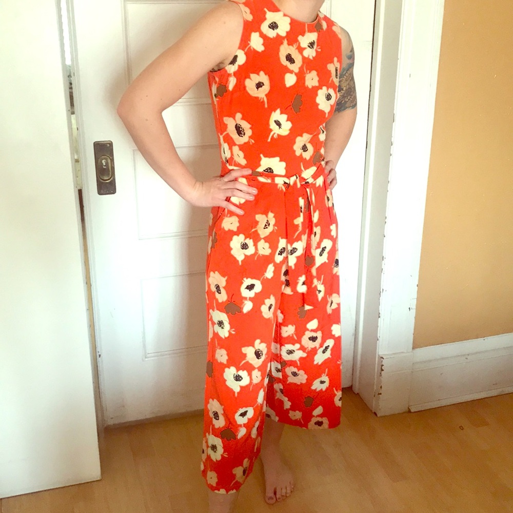 Floral jumpsuit